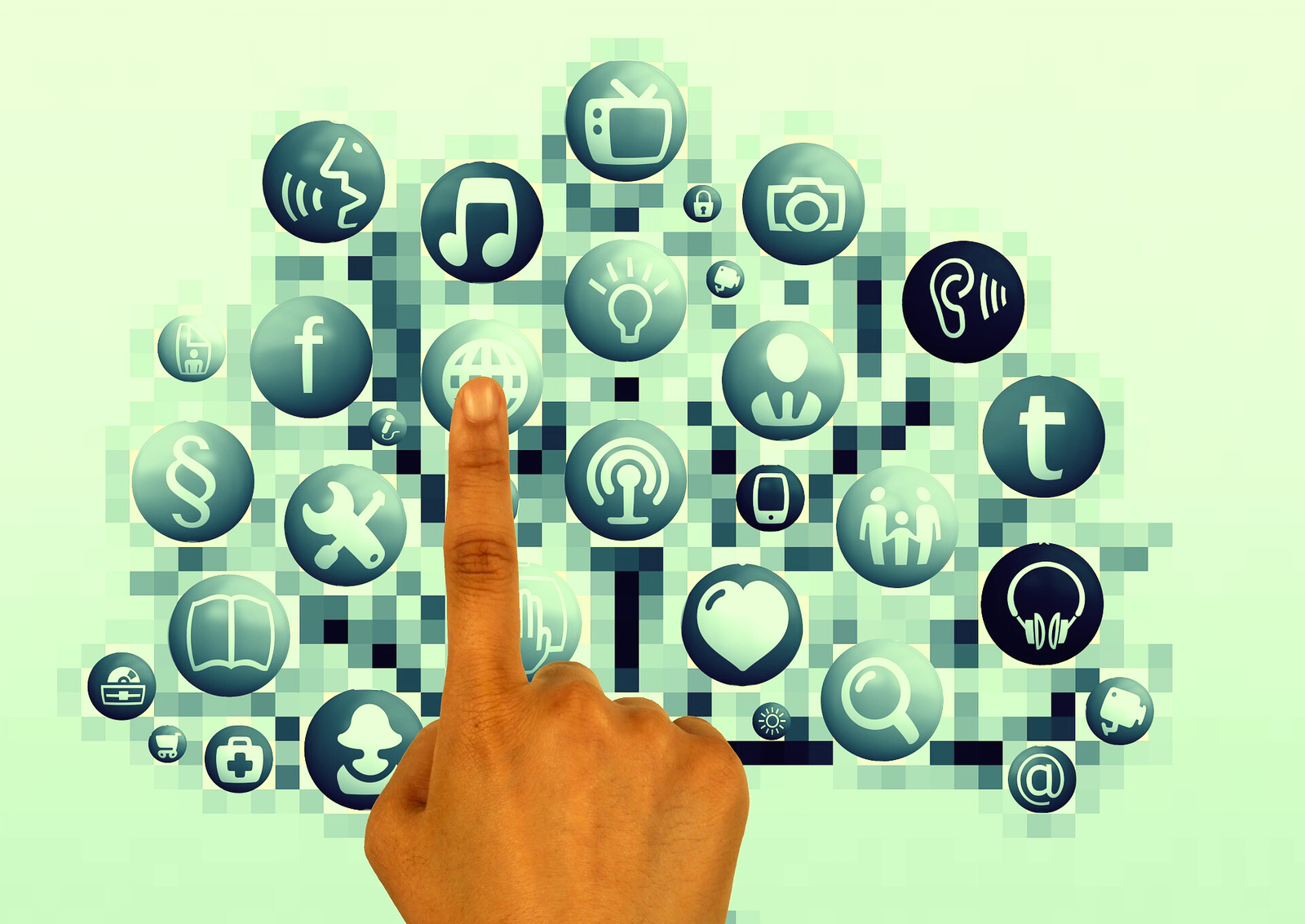 Touchscreen afbeelding